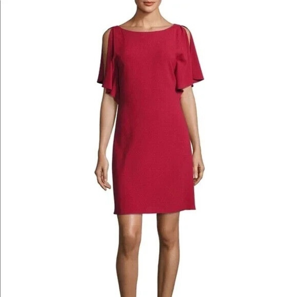 Theory Red Mini Dress